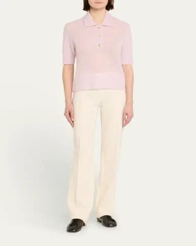 Lisa Yang Masy Cashmere Polo Sweater | Thumbnail 10 Lisa Yang Masy Cashmere Polo Sweater | Thumbnail 10