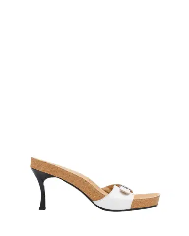 Balenciaga x Scholl Leather Mule Sandals | Thumbnail 1 Balenciaga x Scholl Leather Mule Sandals | Thumbnail 1