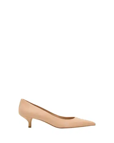 Stuart Weitzman Stuart Suede Kitten Pumps | Thumbnail 1 Stuart Weitzman Stuart Suede Kitten Pumps | Thumbnail 1