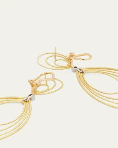 Buccellati Hawaii 18K Gold Pendant Earrings, 5cm | Thumbnail 4 Buccellati Hawaii 18K Gold Pendant Earrings, 5cm | Thumbnail 4