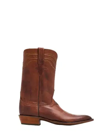 Lucchese Men's Devin Burnished Leather Cowboy Boots | Thumbnail 1 Lucchese Men's Devin Burnished Leather Cowboy Boots | Thumbnail 1