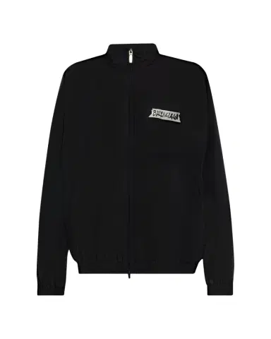 Balenciaga Men's Masking Tape Track Jacket | Thumbnail 1 Balenciaga Men's Masking Tape Track Jacket | Thumbnail 1