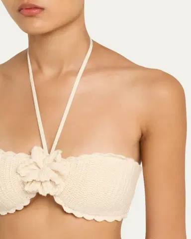 Zimmermann Awaken Crochet Flower Two-Piece Swimsuit | Thumbnail 4 Zimmermann Awaken Crochet Flower Two-Piece Swimsuit | Thumbnail 4