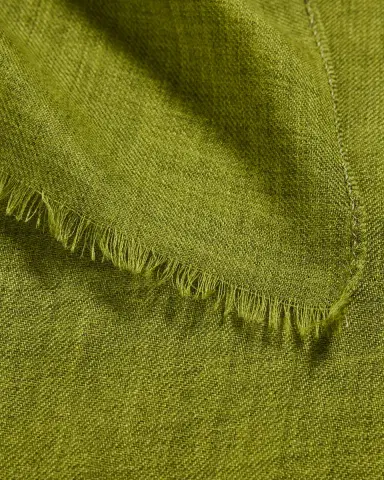 PIACENZA 1733 Men's Cashmere Eyelash Fringe Solid Scarf | Thumbnail 4 PIACENZA 1733 Men's Cashmere Eyelash Fringe Solid Scarf | Thumbnail 4