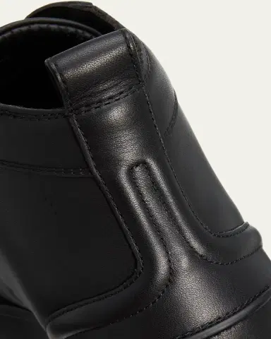 Christian Louboutin Men's Retero High-Top Sneakers in Leather | Thumbnail 3 Christian Louboutin Men's Retero High-Top Sneakers in Leather | Thumbnail 3