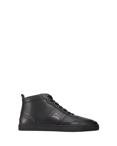 Christian Louboutin Men's Retero High-Top Sneakers in Leather | Thumbnail 1 Christian Louboutin Men's Retero High-Top Sneakers in Leather | Thumbnail 1