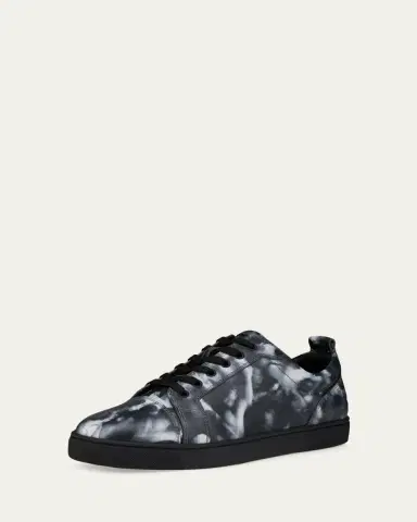 Christian Louboutin Men's Louis Jr Canopee Leather Low-Top Sneakers | Thumbnail 2 Christian Louboutin Men's Louis Jr Canopee Leather Low-Top Sneakers | Thumbnail 2