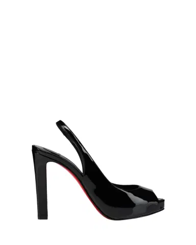 Christian Louboutin 120mm Lady Fanny Patent Leather Peep-Toe Pumps | Thumbnail 1 Christian Louboutin 120mm Lady Fanny Patent Leather Peep-Toe Pumps | Thumbnail 1