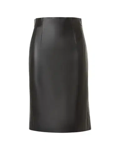 Akris Lamb Nappa Leather Pencil Skirt | Thumbnail 1 Akris Lamb Nappa Leather Pencil Skirt | Thumbnail 1