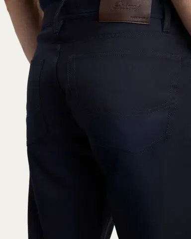 Brioni Men's Wool Slim-Fit Jeans | Thumbnail 5 Brioni Men's Wool Slim-Fit Jeans | Thumbnail 5