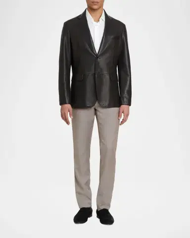 Brioni Men 's Wool Slim-Fit Jeans | Thumbnail 2 Brioni Men 's Wool Slim-Fit Jeans | Thumbnail 2