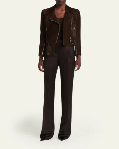 Tom Ford Suede Moto Jacket | Thumbnail 2 Tom Ford Suede Moto Jacket | Thumbnail 2