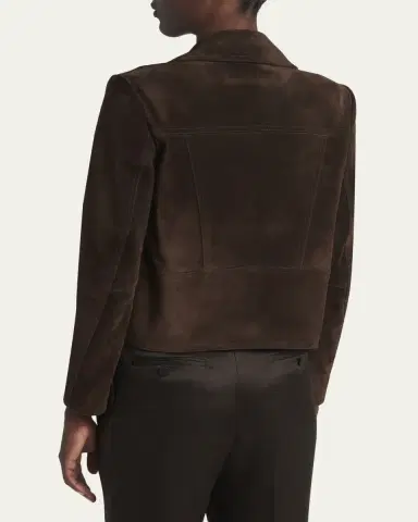 Tom Ford Suede Moto Jacket | Thumbnail 3 Tom Ford Suede Moto Jacket | Thumbnail 3