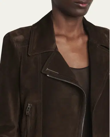 Tom Ford Suede Moto Jacket | Thumbnail 5 Tom Ford Suede Moto Jacket | Thumbnail 5
