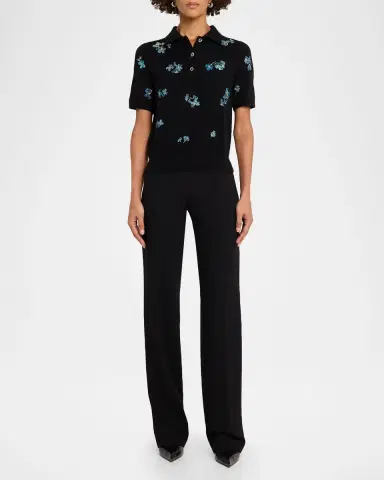 Libertine Bluebell Lane Cashmere Polo Sweater | Thumbnail 2 Libertine Bluebell Lane Cashmere Polo Sweater | Thumbnail 2