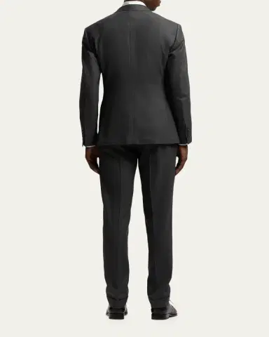 Ralph Lauren Purple Label Kent Hand-Tailored Wool Birdseye Suit | Thumbnail 3 Ralph Lauren Purple Label Kent Hand-Tailored Wool Birdseye Suit | Thumbnail 3