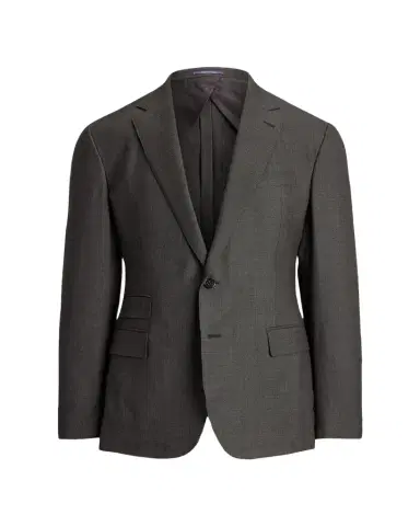 Ralph Lauren Purple Label Kent Hand-Tailored Wool Birdseye Suit | Thumbnail 1 Ralph Lauren Purple Label Kent Hand-Tailored Wool Birdseye Suit | Thumbnail 1