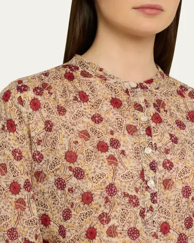 Etoile Isabel Marant Maria Floral Cotton Top | Thumbnail 5 Etoile Isabel Marant Maria Floral Cotton Top | Thumbnail 5