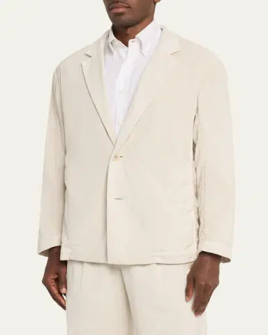 IM MEN Men's Pigment Cotton Single-Breasted Sport Coat | Thumbnail 4 IM MEN Men's Pigment Cotton Single-Breasted Sport Coat | Thumbnail 4