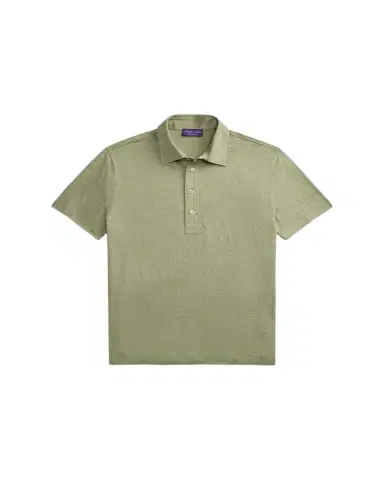 Ralph Lauren Purple Label Linen Jersey Polo Shirt | Thumbnail 1 Ralph Lauren Purple Label Linen Jersey Polo Shirt | Thumbnail 1