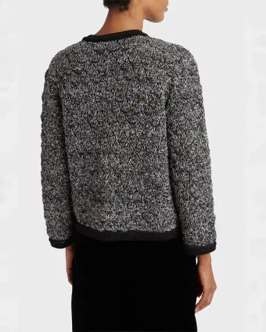 Valentino Garavani Tweed Melange Jacket | Thumbnail 2 Valentino Garavani Tweed Melange Jacket | Thumbnail 2