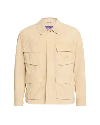 Ralph Lauren Purple Label Men's Suede Field Jacket | Thumbnail 1 Ralph Lauren Purple Label Men's Suede Field Jacket | Thumbnail 1