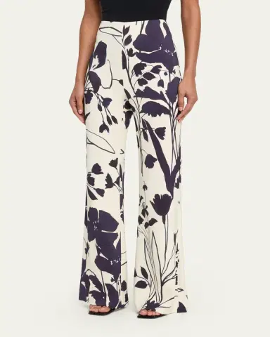 Cara Cara Pisa Printed Flare Pants | Thumbnail 4 Cara Cara Pisa Printed Flare Pants | Thumbnail 4