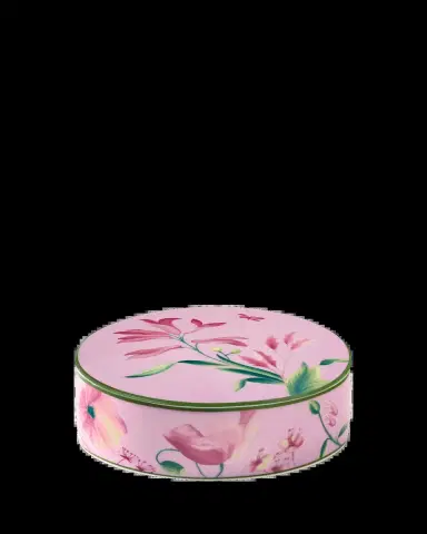 GINORI 1735 Florenza Malva Round Covered Box | Thumbnail 2 GINORI 1735 Florenza Malva Round Covered Box | Thumbnail 2