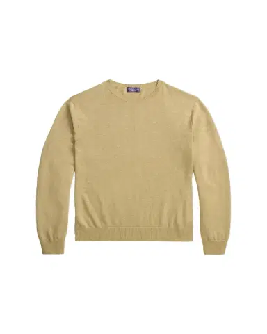 Ralph Lauren Purple Label Men's Linen-Blend Crewneck Sweater | Thumbnail 1 Ralph Lauren Purple Label Men's Linen-Blend Crewneck Sweater | Thumbnail 1