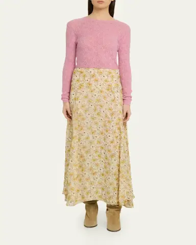 Etoile Isabel Marant Fran Floral Georgette Maxi Skirt | Thumbnail 2 Etoile Isabel Marant Fran Floral Georgette Maxi Skirt | Thumbnail 2