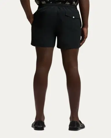 Ralph Lauren Purple Label Men's Amalfi Linen Swim Trunks, 4.5" Inseam | Thumbnail 3 Ralph Lauren Purple Label Men's Amalfi Linen Swim Trunks, 4.5" Inseam | Thumbnail 3