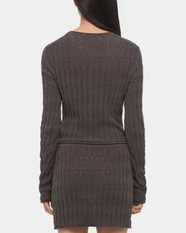 Helmut Lang Cable-Knit Cardigan | Thumbnail 3 Helmut Lang Cable-Knit Cardigan | Thumbnail 3