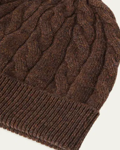 Loro Piana Cedar Cable-Knit Cashmere Beanie | Thumbnail 2 Loro Piana Cedar Cable-Knit Cashmere Beanie | Thumbnail 2