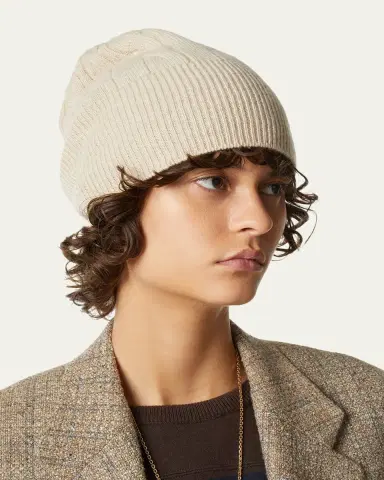 Loro Piana Cedar Cable-Knit Cashmere Beanie | Thumbnail 7 Loro Piana Cedar Cable-Knit Cashmere Beanie | Thumbnail 7