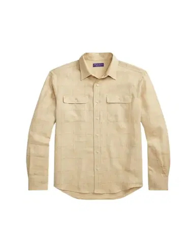 Ralph Lauren Purple Label Windowpane Shirt | Thumbnail 1 Ralph Lauren Purple Label Windowpane Shirt | Thumbnail 1