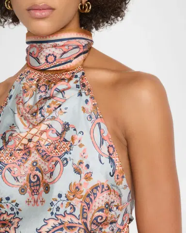 Zimmermann Aster Scarf Top | Thumbnail 4 Zimmermann Aster Scarf Top | Thumbnail 4