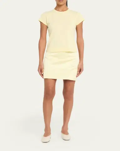 A.L.C. Petra Satin Mini Skirt | Thumbnail 2 A.L.C. Petra Satin Mini Skirt | Thumbnail 2