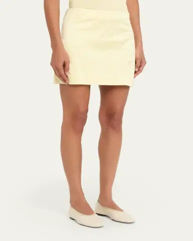 A.L.C. Petra Satin Mini Skirt | Thumbnail 4 A.L.C. Petra Satin Mini Skirt | Thumbnail 4