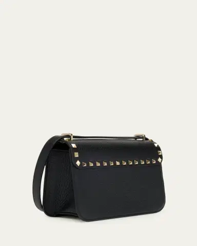 Valentino Garavani Small Rockstud Leather Shoulder Bag | Thumbnail 3 Valentino Garavani Small Rockstud Leather Shoulder Bag | Thumbnail 3