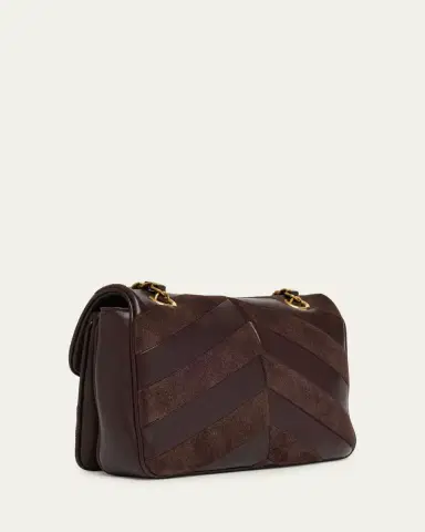 Valentino Garavani Djuna Medium Patchwork Chevron Shoulder Bag | Thumbnail 3 Valentino Garavani Djuna Medium Patchwork Chevron Shoulder Bag | Thumbnail 3