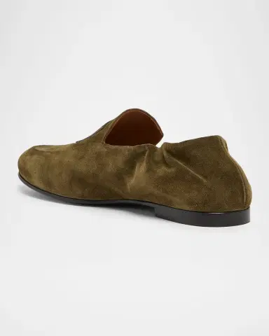 Givenchy Men's Suede Elasticized Loafers | Thumbnail 3 Givenchy Men's Suede Elasticized Loafers | Thumbnail 3