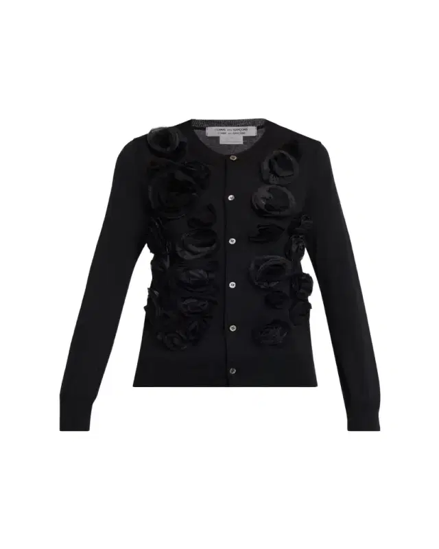 Rosette Wool Crewneck Sweater Rosette Wool Crewneck Sweater
