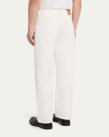 Jeanerica Men's White Denim Loose-Fit Jeans | Thumbnail 3 Jeanerica Men's White Denim Loose-Fit Jeans | Thumbnail 3