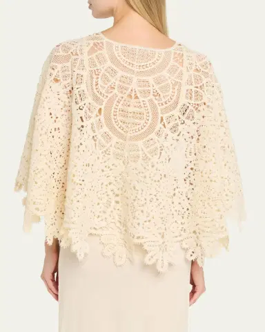Sea Alina Lace Cape | Thumbnail 3 Sea Alina Lace Cape | Thumbnail 3