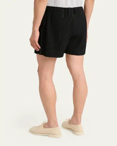 Homme Plissé Issey Miyake Men's Tailored Pleats 3 Mini Shorts | Thumbnail 3 Homme Plissé Issey Miyake Men's Tailored Pleats 3 Mini Shorts | Thumbnail 3