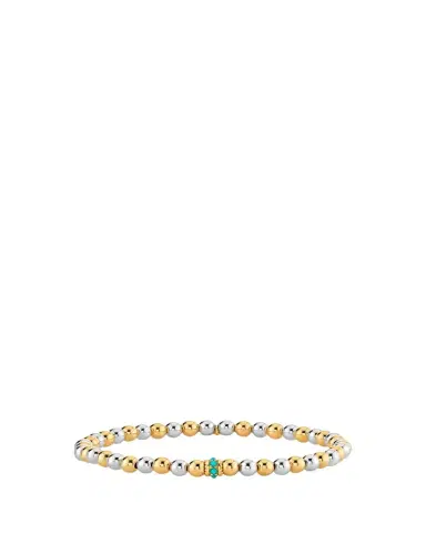 Sydney Evan Flash Tile Bracelet in 14K | Thumbnail 1 Sydney Evan Flash Tile Bracelet in 14K | Thumbnail 1