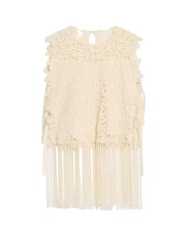 Sea Alina Embroidered Fringe Top | Thumbnail 1 Sea Alina Embroidered Fringe Top | Thumbnail 1