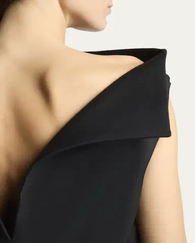 Balenciaga Vareuse Structured Sleeveless Mini Dress | Thumbnail 5 Balenciaga Vareuse Structured Sleeveless Mini Dress | Thumbnail 5
