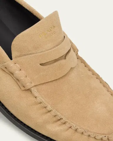 Prada Suede Moccasin Loafers | Thumbnail 5 Prada Suede Moccasin Loafers | Thumbnail 5
