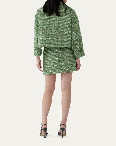 Carolina Herrera Tweed Mini Skirt | Thumbnail 3 Carolina Herrera Tweed Mini Skirt | Thumbnail 3